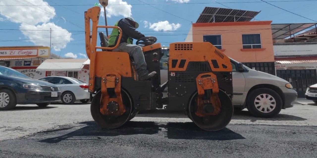 Intensifica Javier Díaz rehabilitación de calles al sur de Saltillo
