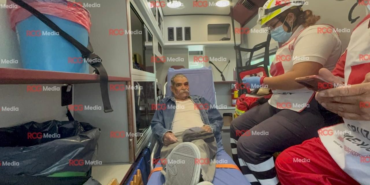 Saltillo: Sujeto agrede sin motivo aparente a su vecino de 85 años en la colonia Morelos