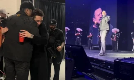 ¿Peso Aguilar fue abucheado al ser el invitado en concierto de Peso Pluma?