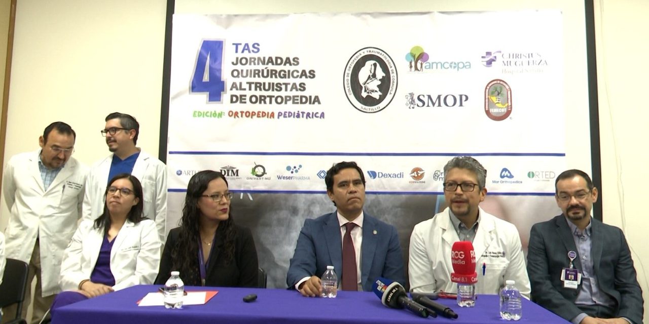 Presentan jornada de cirugías gratuitas en el Hospital Muguerza