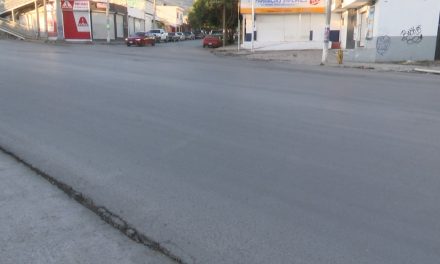 Solicitan pintura en el bulevar Otilio para separar los carriles de circulación