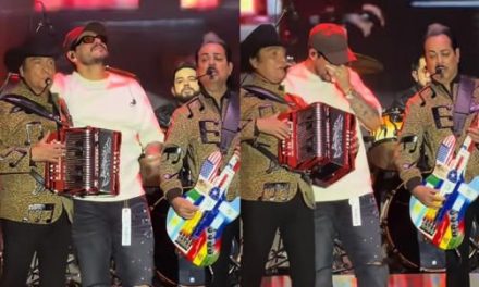 Así fue el momento en que Eduin Caz ‘se quiebra’ al cantar junto a los Tigres del Norte en la Feria de Puebla
