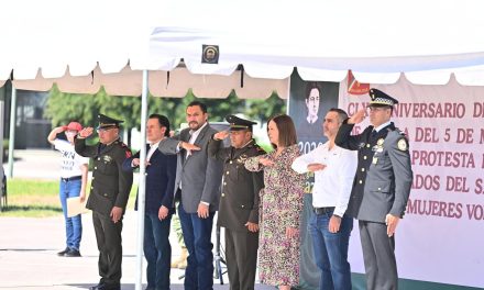 Conmemoran el aniversario de la Batalla de Puebla en Monclova