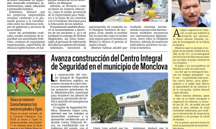 Portada RCG Centro [31 de mayo de 2026] En Coahuila el trabajo mata grilla: Manolo; Refuerzan acciones preventivas contra el gusano barrenador en la región y más…