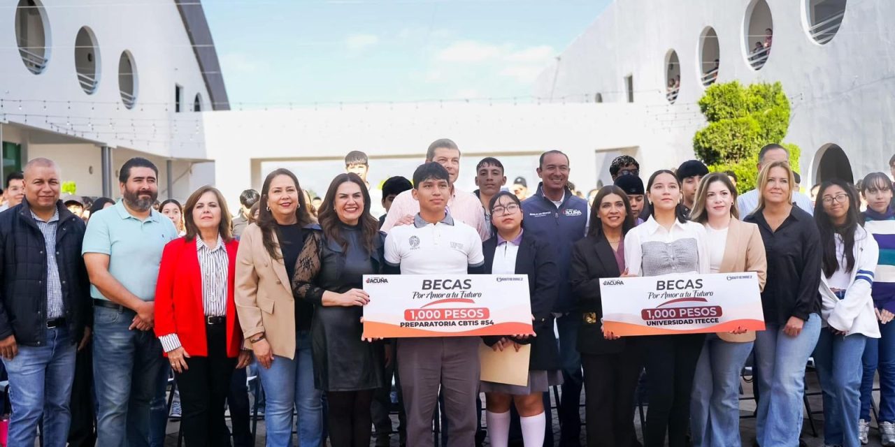 Este lunes entregarán mil becas en la Presidencia de Acuña