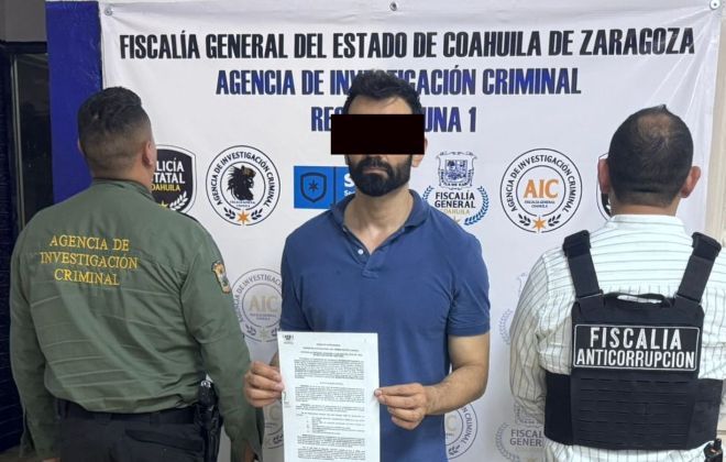 Arrestan al extesorero de Gómez Palacio por pagos ilegales