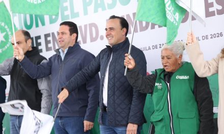 Abril fue un mes de mucho dinamismo y resultados para Coahuila: Manolo