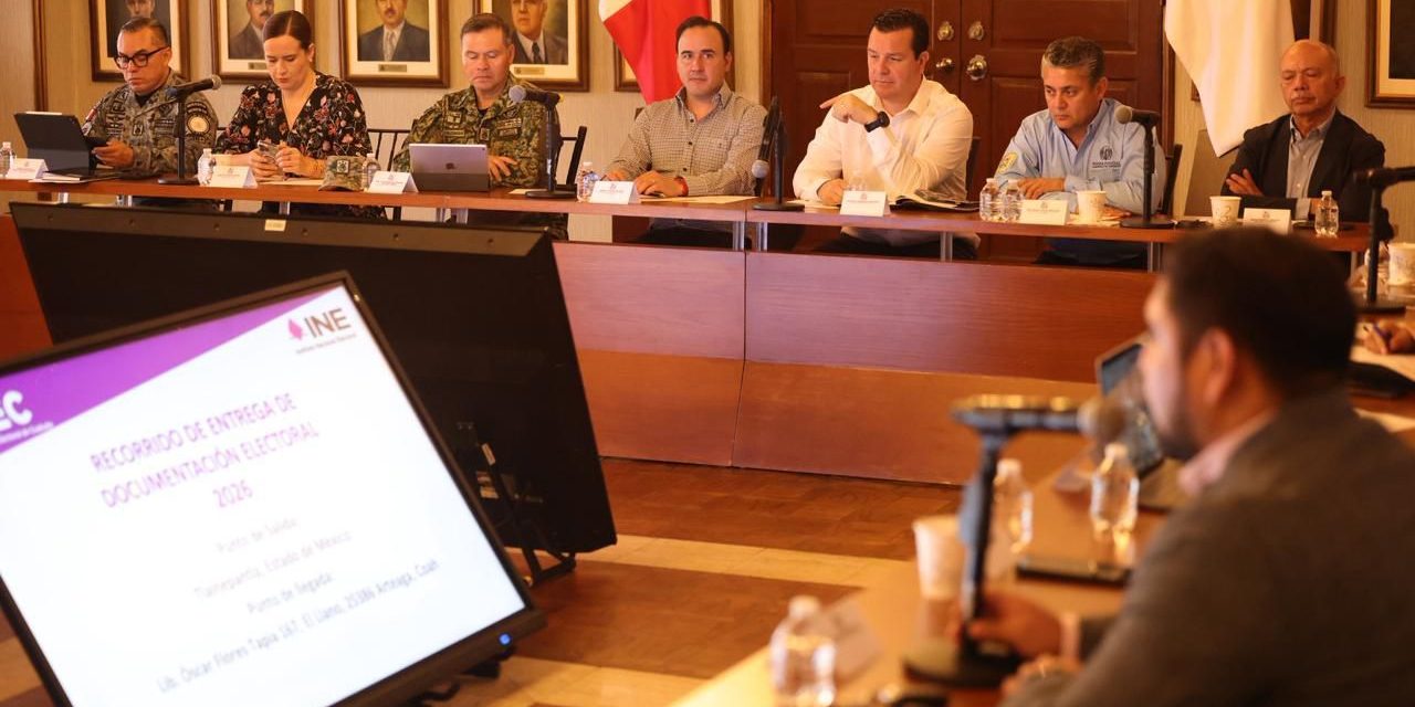 Manolo Jiménez preside la Mesa de Construcción de Paz y Seguridad