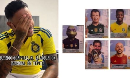 Video: Joven compra su álbum Panini en Tepito y le sale la estampa de Chabelo