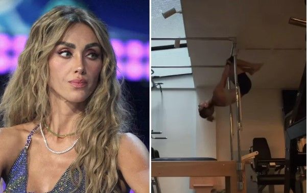 Así fue el momento en que Anahí sufrió un fuerte accidente mientras realizaba ejercicio (video)