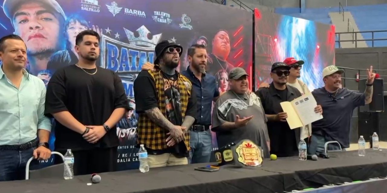Batalla de Campeones llegará a Saltillo con los mejores exponentes del freestyle nacional e internacional
