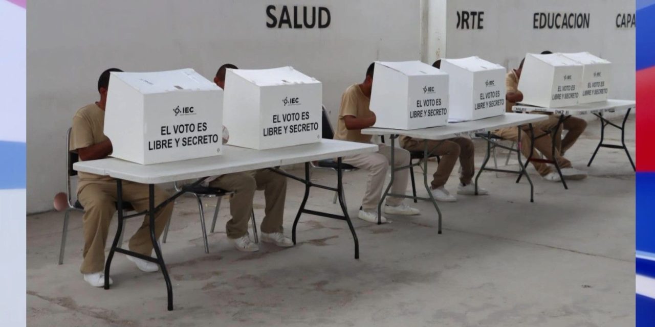 Casi mil 500 personas en prisión preventiva en Coahuila emitieron su voto