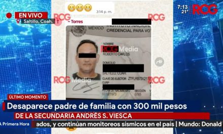 Desaparece padre de familia y lo acusan de robarse 300 mil pesos para la graduación de la secundaria Andres S. Viesca