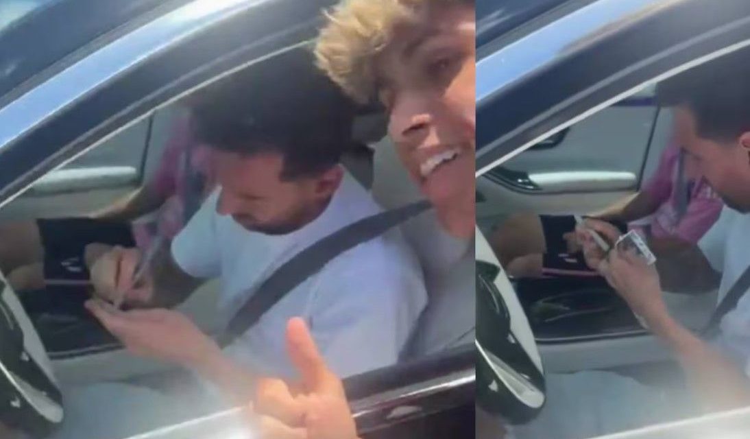 Video: Joven le pide autógrafo a Messi y falla la pluma;  la reacción del argentino sorprende a todos