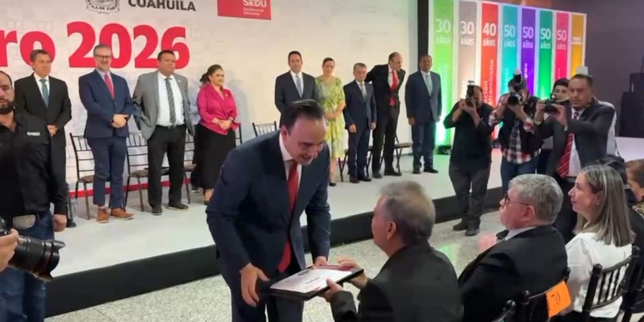 Maestros forjan la grandeza de Coahuila