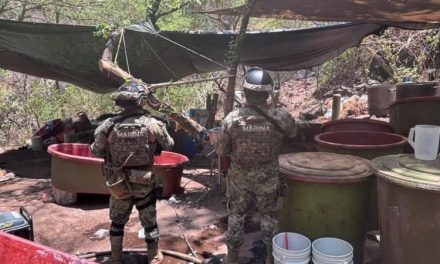 Marina desmantela cinco laboratorios de metanfetamina en Jalisco, Nayarit y Sinaloa