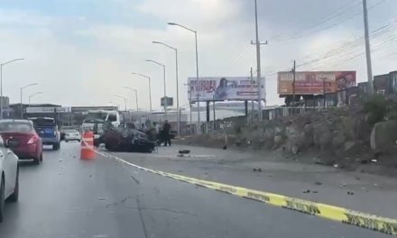 Muere conductor tras volcadura en Ramos Arizpe el domingo por la mañana