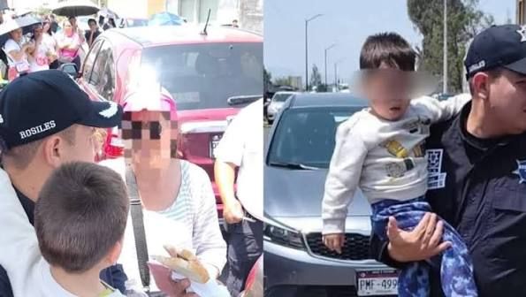 Mamá deja encerrado en el auto a su hijo en Morelia mientras ella buscaba boletos para el Buki (video)