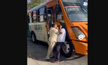 Choferes del transporte ‘se jalan su cabello’ en plena avenida Yucatán