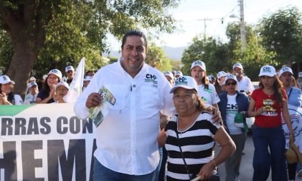 Por la tranquilidad de nuestras familias la seguridad se mantiene con trabajo y resultados; Chema Morales
