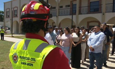 Realizan primer Simulacro Nacional en Ramos Arizpe
