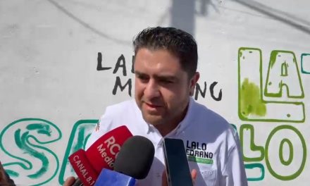 Tenemos propuestas tangibles, no hay improvisaciones, dice Eduardo Medrano