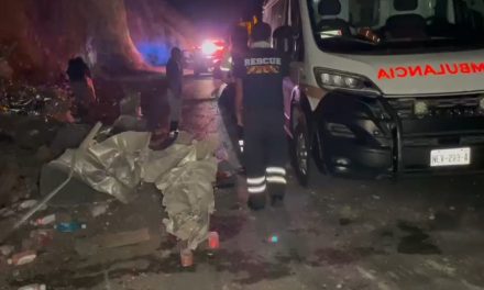 La tarde del martes volcó tráiler cargado con sueros en Los Chorros