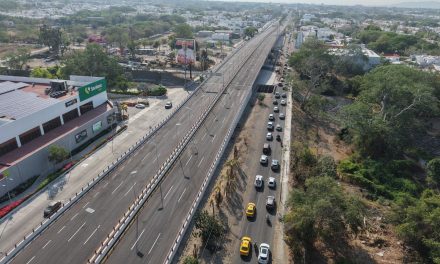 Paso superior vehicular ‘Celsa Virgen Pérez’, en Colima beneficia a más de 306 mil habitantes en sólo 2 meses de inaugurado