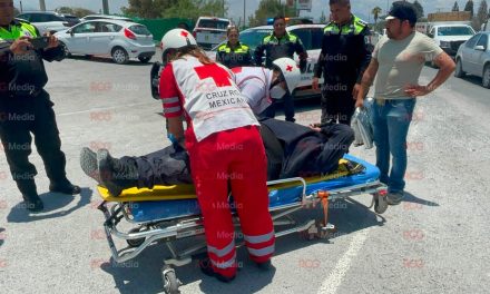 Policía fue atropellado por automovilista en Saltillo