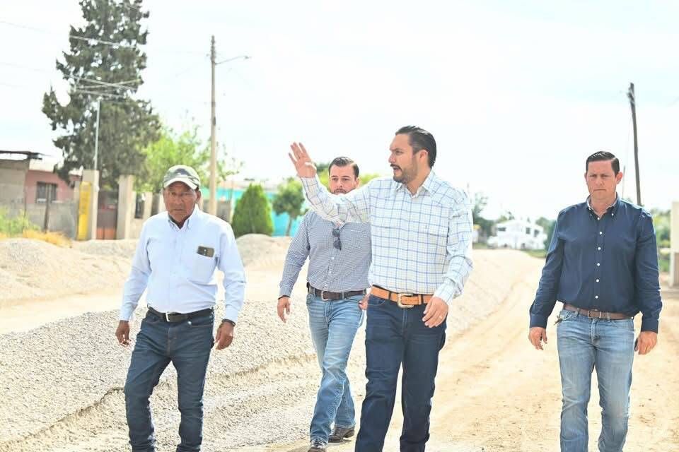 Carlos Villarreal supervisa obras que impulsan el desarrollo de Monclova