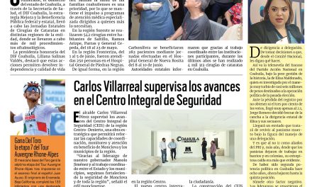 Portada RCG Centro [14 de junio de 2026] Realizan Jornadas Estatales de Cirugías de Cataratas; Frontera celebrará a los papás con lucha libre y más…