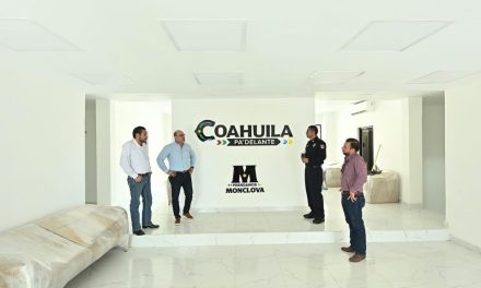 Carlos Villarreal supervisa avances en el Centro Integral de Seguridad