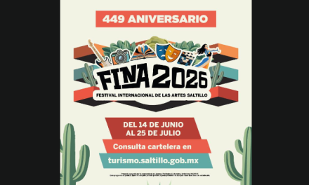 Invita Gobierno de Saltillo a disfrutar este domingo el arranque de la FINA 2026