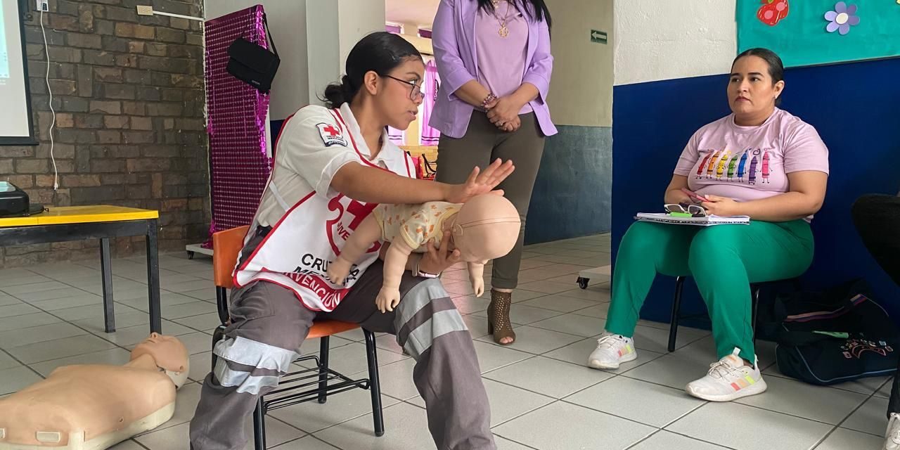Cruz Roja lleva pláticas de prevención a jardines de niños en Acuña