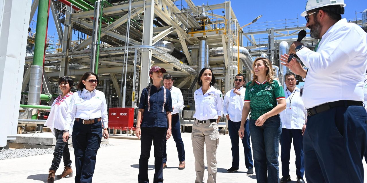 La producción de energía tiene que garantizar la soberanía nacional: Claudia Sheinbaum