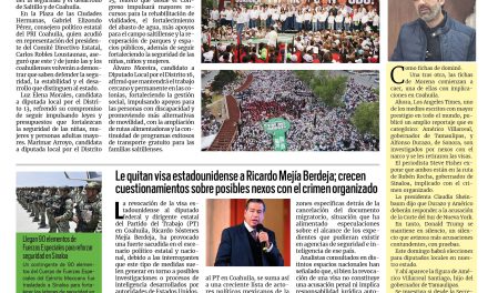 Portada RCG Media [4 de junio de 2026] Vamos a ganar carro completo de forma contundente: PRI Coahuila; Coloca IMCO a ciudades de Coahuila dentro de las más competitivas y más…
