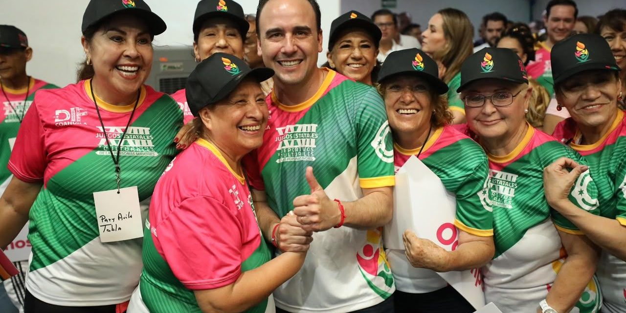 Inauguran los Juegos Estatales Deportivos y Culturales de las Personas Adultas Mayores
