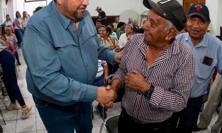 Entregan Estado y Ramos Arizpe 220 canastas alimentarias a adultos mayores