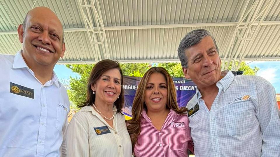 Inauguran techumbre en escuela ‘Miguel Ángel Talamas’