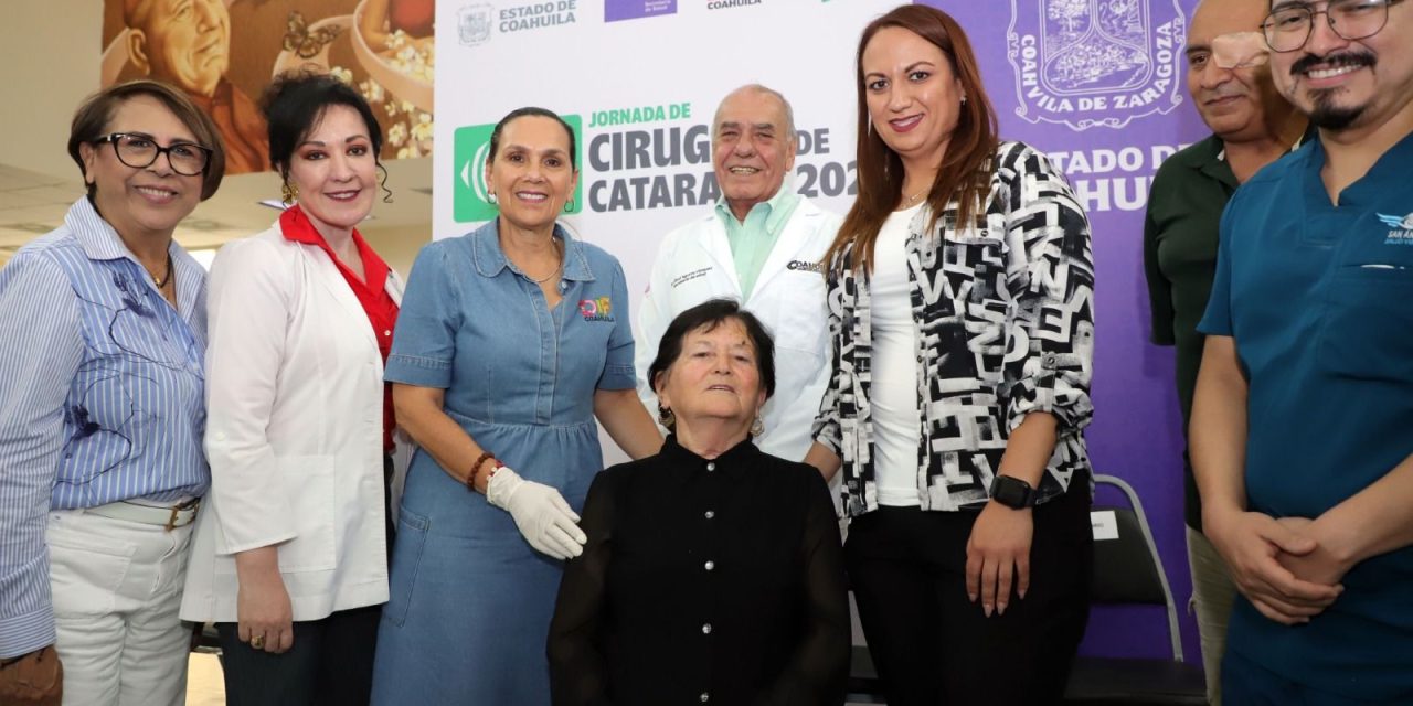 Realizan Jornadas Estatales de Cirugías de Cataratas