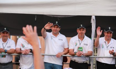 Con seguridad, miles de saltillenses salen a apoyar a corredores de la 21K