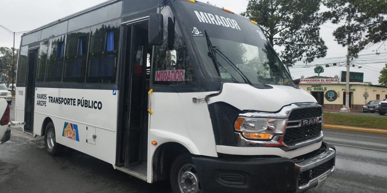 Ramos Arizpe se moderniza en transporte público