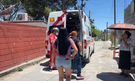 Albañil sufre caída y resulta lesionado en la colonia San Luis