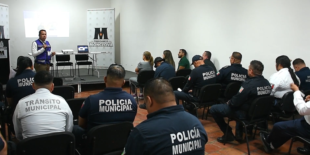 Capacitan a elementos de seguridad pública de Monclova