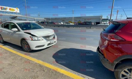 Saltillo: Se registra accidente por alcalnce en Fundadores