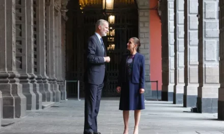 Sheinbaum insiste ante el Rey Felipe VI en la solicitud de perdón por la Conquista como ‘asunto de dignidad nacional’