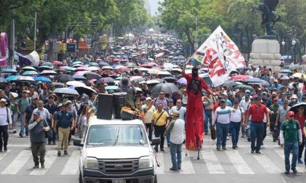 CNTE asegura que seguirá la lucha hasta lograr la derogación de la Ley del ISSSTE
