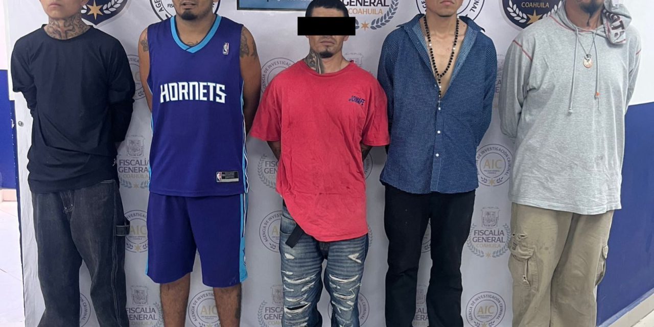 AIC detiene a 6 personas por la participación de homicidio en Saltillo