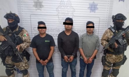 Detienen a tres presuntos involucrados en homicidio de Bellavista