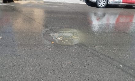 Colapsa red de drenaje en Saltillo por las recientes lluvias